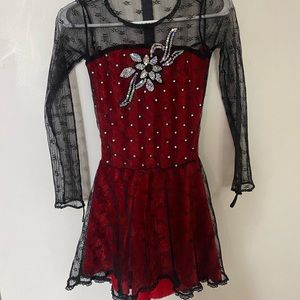 Competition figure skating dress